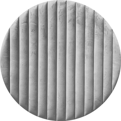 Velvet Simulation Fabric Print Round Cover Not Velvet Material-ubackdrop