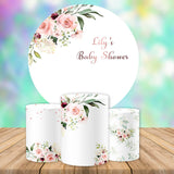 Floral Baby Shower Round Backdrop Circle Wedding Backdrop Decoration Ideas