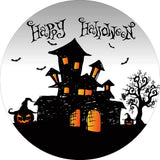 Halloween Round Backdrop