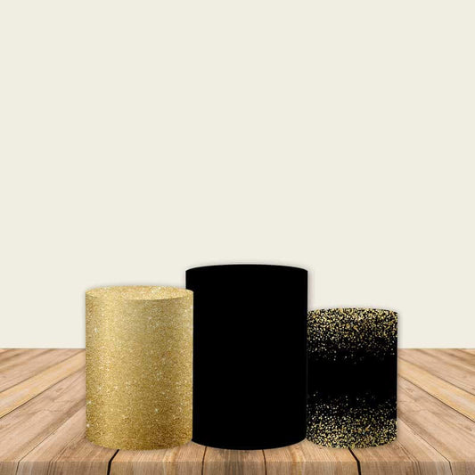 Happy Birthday Fabric Pedestal Covers-ubackdrop