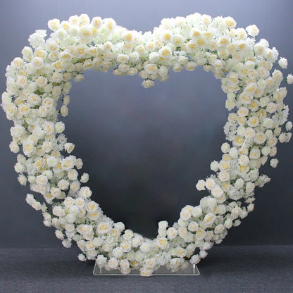 6.5ft Heart Shape Balloon Backdrop Stand-ubackdrop