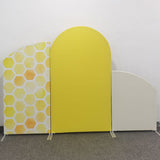 Honey Bee Theme Yellow Birthday Chiara Arched Wall Covers