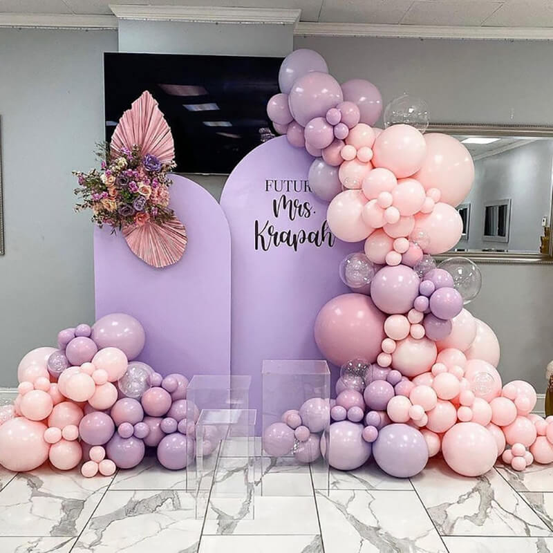 Lilac Chiara Arch Backdrop Covers-ubackdrop
