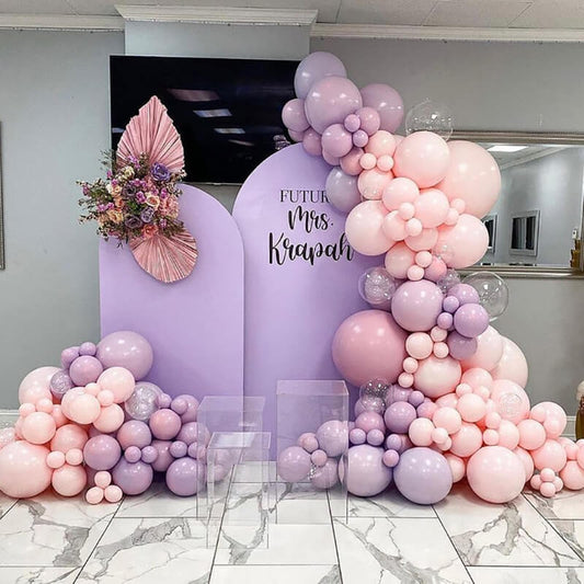 Lilac Chiara Arch Backdrop Covers-ubackdrop