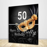 Masquerade Birthday Party Backdrop
