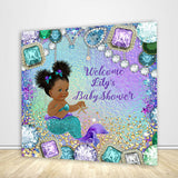 Mermaid Baby Shower Backdrop
