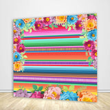 Mexican Fiesta Backdrop Mexican Party Photography Backdrop - Designed, Printed & Shipped