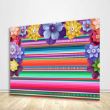 Mexican Fiesta Party Backdrop