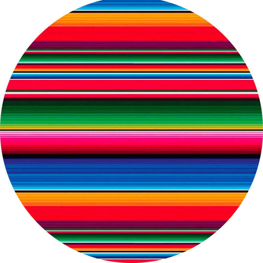 Mexican Fiesta Theme Round Backdrop | Mexican Party Decoration-ubackdrop