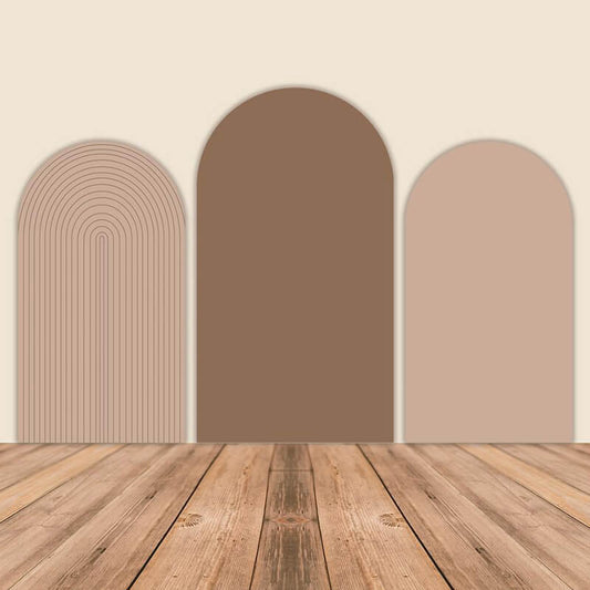 Nude Chiara Arch Backdrop Covers-ubackdrop