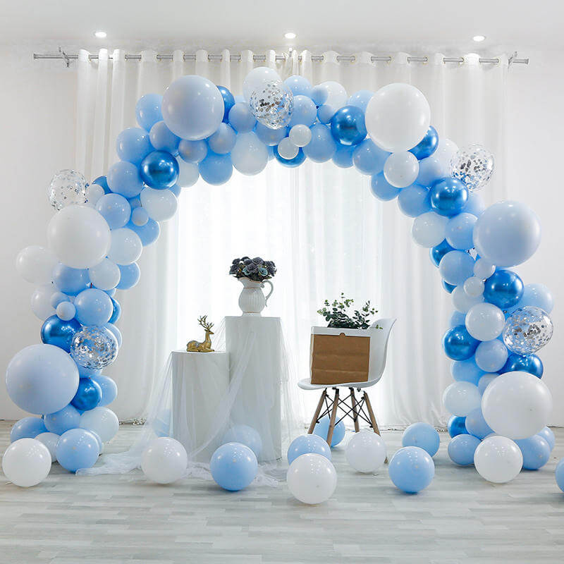 10x8 Ft Aluminum Balloon Arch Frame Wedding Arch Stand-ubackdrop