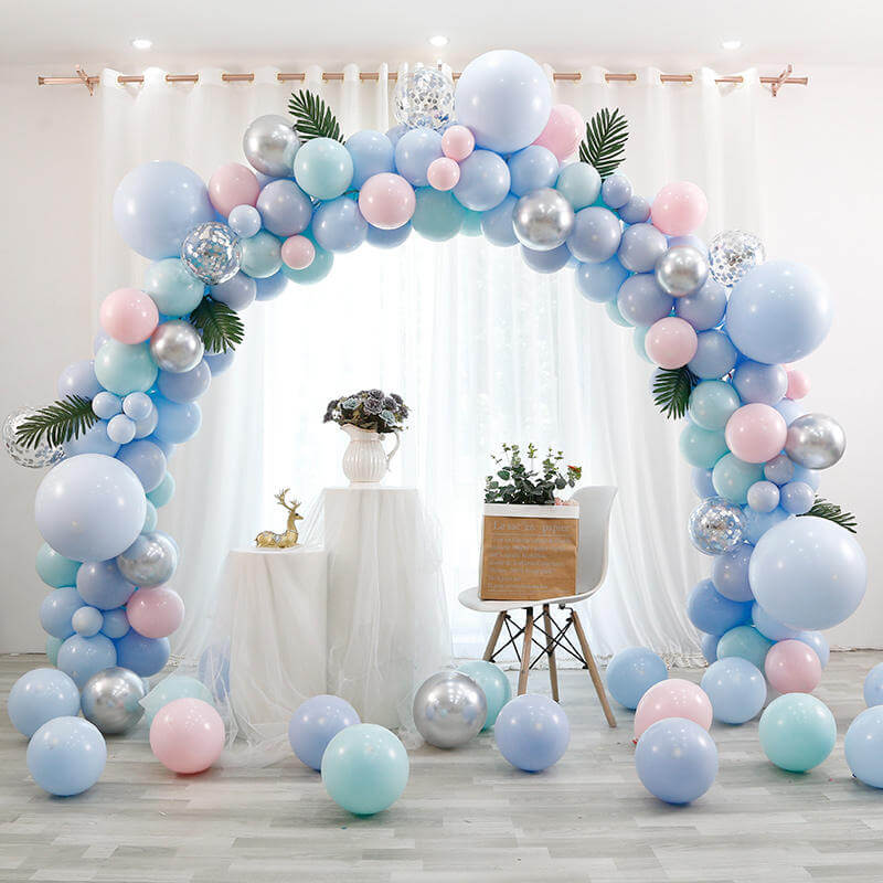 10x8 Ft Aluminum Balloon Arch Frame Wedding Arch Stand-ubackdrop