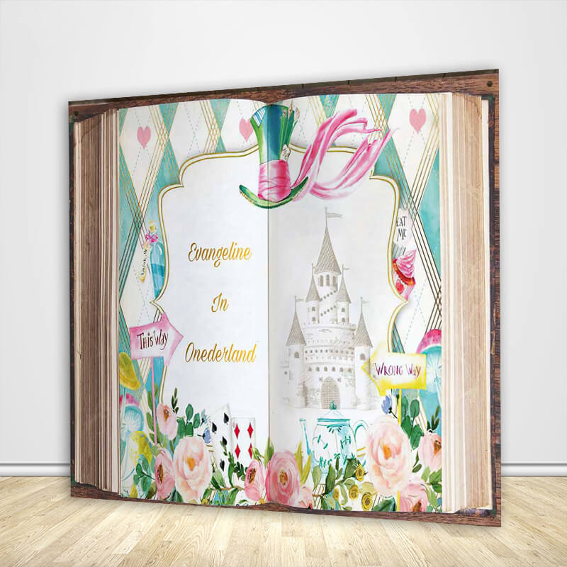Onederland Backdrop 1st Birthday Decoration-ubackdrop