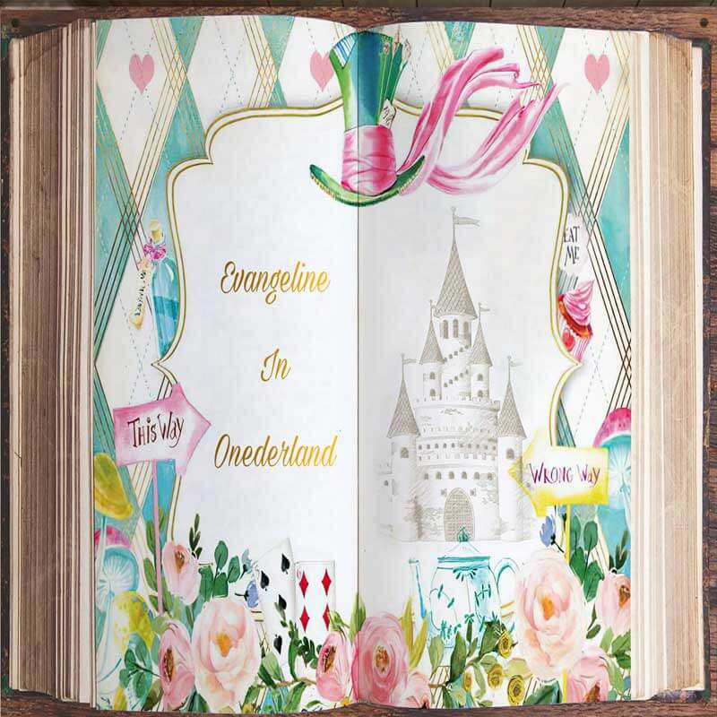 Onederland Backdrop 1st Birthday Decoration-ubackdrop