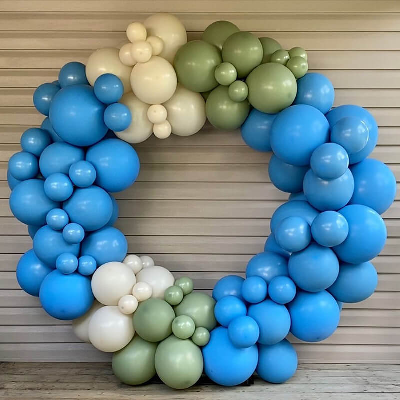 Party & Hoop Balloon Circle Loop Flower Arch Photo Booth Backdrop Stand-ubackdrop