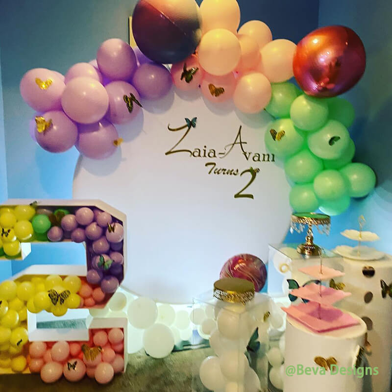 Party & Hoop Balloon Circle Loop Flower Arch Photo Booth Backdrop Stand Round Backdrop-ubackdrop