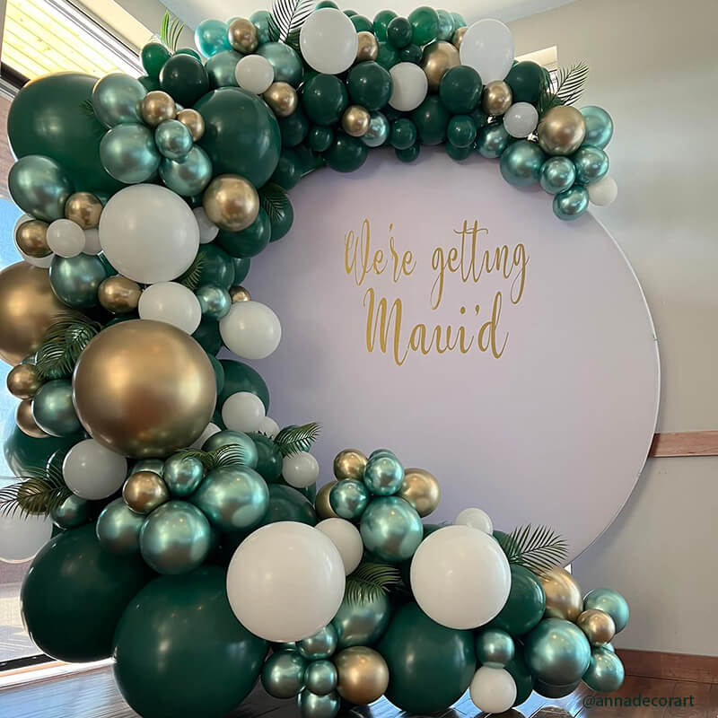 Party & Hoop Balloon Circle Loop Flower Arch Photo Booth Backdrop Stand-ubackdrop