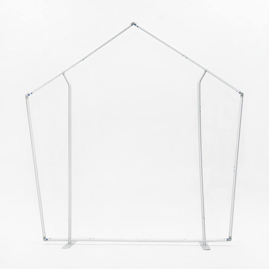 Pentagon Balloon Arch, Party & Wedding Decoration Arch Photo Booth Backdrop Stand-ubackdrop