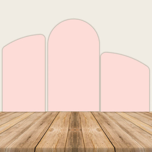 Pink Chiara Arched Wall Covers for Birthday Decoration-ubackdrop