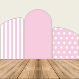 Pink Dots Chiara Backdrop Arched Wall Covers ONLY