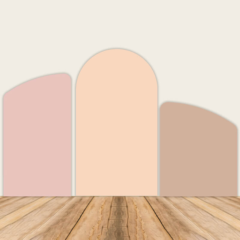 Pink Nude Chiara Arch Covers-ubackdrop
