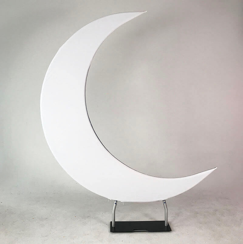 6.5ft Portable Crescent Moon Shape Stand for Baby Showers & Birthday & –  ubackdrop