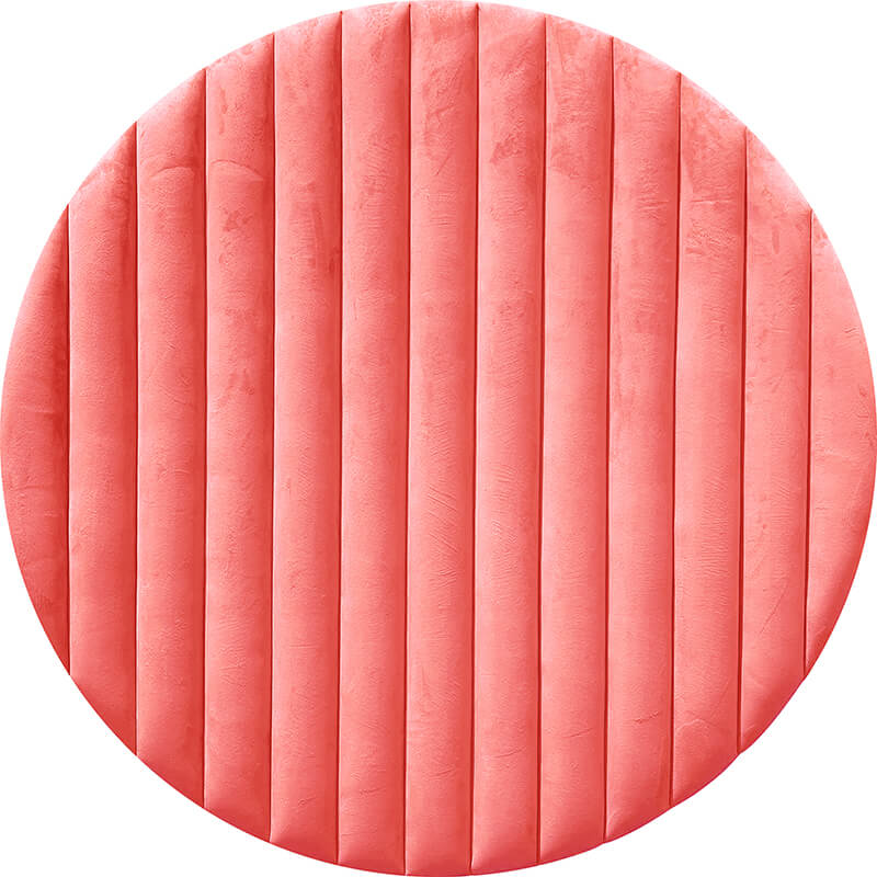 Velvet Simulation Fabric Print Red 5-ubackdrop