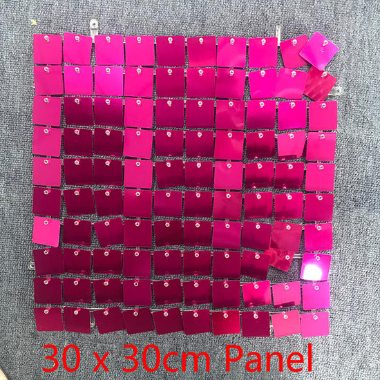 Rosered Shimmer Wall Panels – Easy Setup Wedding/Event/Theme Party Dec ...