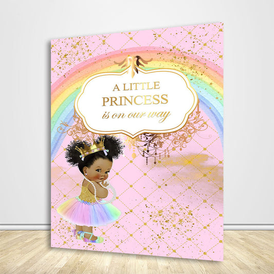Royal Princess Baby Shower Backdrop-ubackdrop