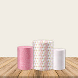 Royal Princess Baby Shower Fabric Pedestal Covers