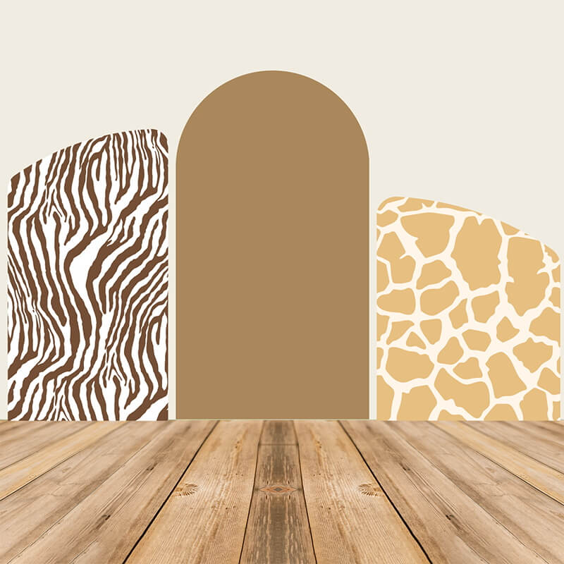Safari Wild Chiara Arched Wall Covers-ubackdrop