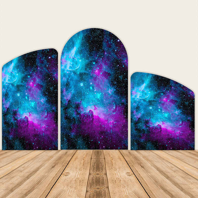 Starry Theme Chiara Backdrop Arched Wall Covers ONLY-ubackdrop