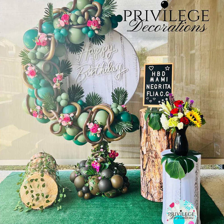 Tree Stump Utility Pedestal Covers Plinth Cover Printed Fabric Pedesta