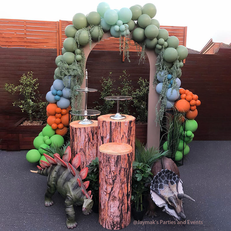 Tree Stump Utility Pedestal Covers Plinth Cover Printed Fabric Pedesta