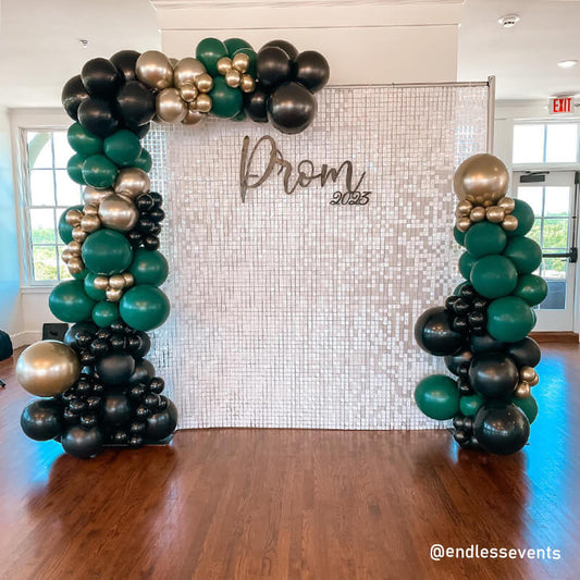 White Shimmer Wall Panels – Easy Setup Wedding/Event/Theme Party Decorations-ubackdrop