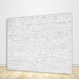 White Wall Wedding Backdrop
