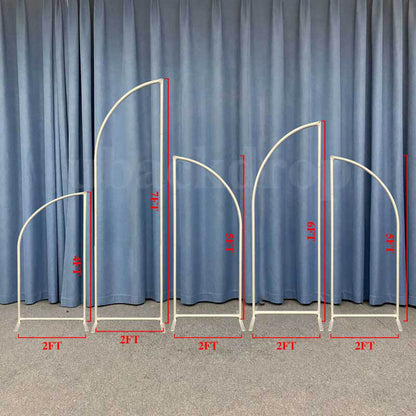Chiara Backdrop 5 Walls Set, Arched Frames with Covers Set | Birthday&Baby Shower&Wedding Party Decoration-ubackdrop