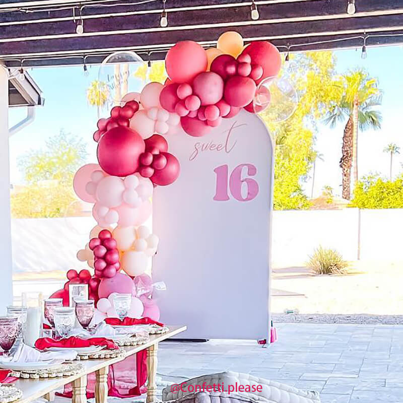 3x6ft Chiara Arched Backdrop Frame-ubackdrop