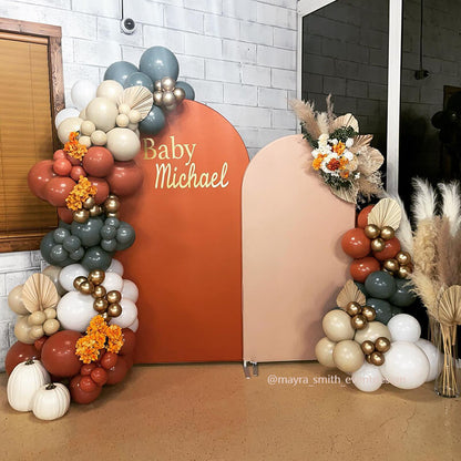 Chiara Backdrop Wall Set, Arched Wall Set Birthday&Baby Shower&Wedding Party Decoration-ubackdrop