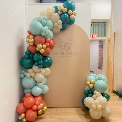 4x7ft Chiara Arched Backdrop Frame Custom Arched Wall Backdrop Cover for Party Decoration-ubackdrop