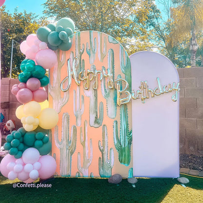 Chiara Backdrop Wall Set, Arched Wall Set Birthday&Baby Shower&Wedding Party Decoration-ubackdrop