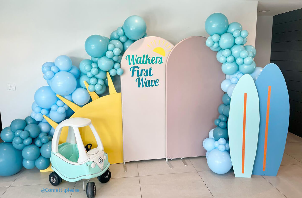 Chiara Arched Backdrop Wall Set, Birthday&Baby Shower&Wedding Party Decoration-ubackdrop
