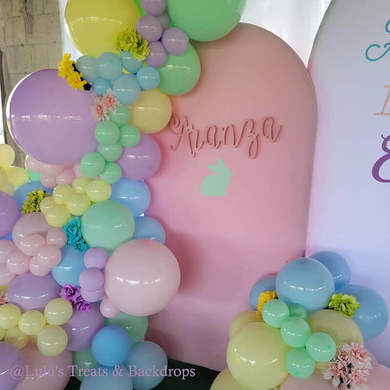 3x6ft Chiara Arched Backdrop Frame Custom Arched Wall Backdrop Cover for Party Decoration-ubackdrop