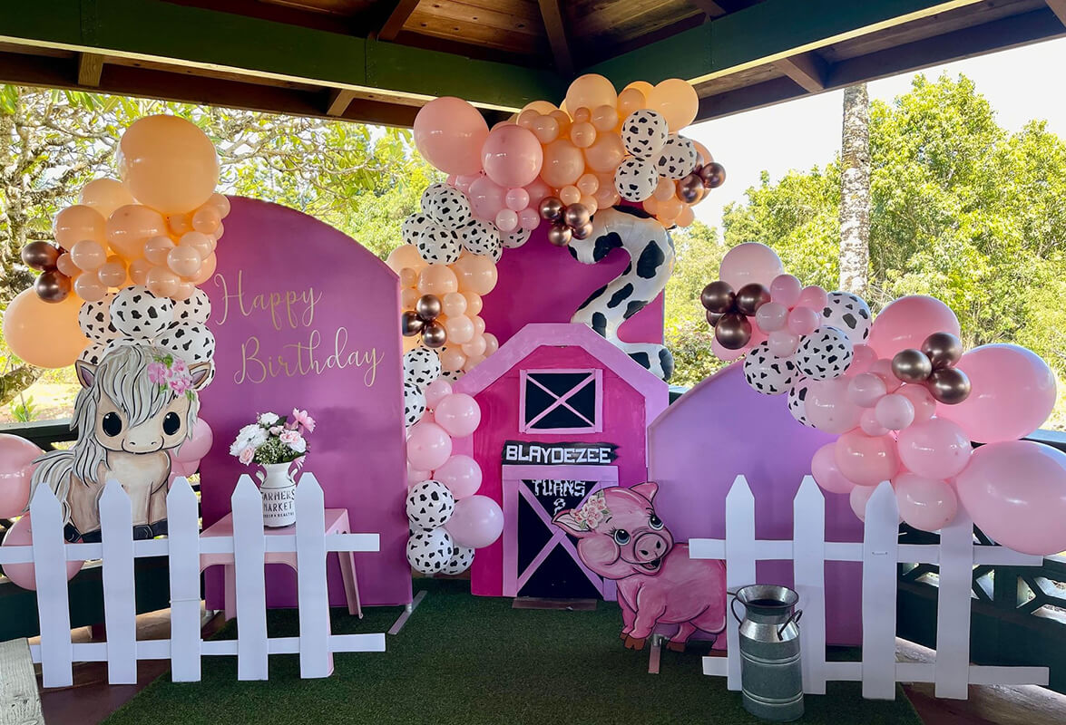 Chiara Arched Backdrop Wall Set, Birthday&Baby Shower&Wedding Party Decoration-ubackdrop