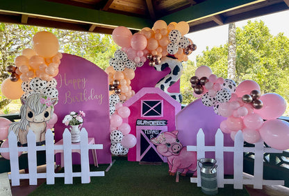 Chiara Arched Backdrop Wall Set, Birthday&Baby Shower&Wedding Party Decoration-ubackdrop