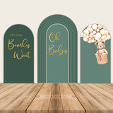 Bear Baby Shower Arch Walls Backdrop