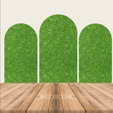 Green Grass Theme Party Decoration Chiara Backdrop Arched Wall Covers ONLY