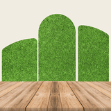 Green Grass Birthday Party Decoration Chiara Backdrop Arched Wall Covers ONLY