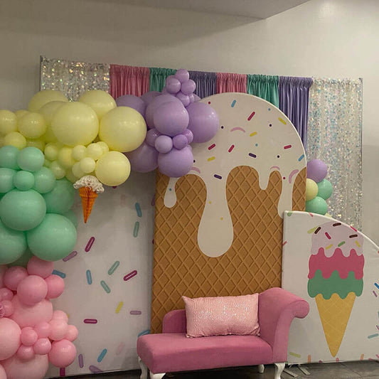 Ice Cream Chiara Arched Wall Covers-ubackdrop