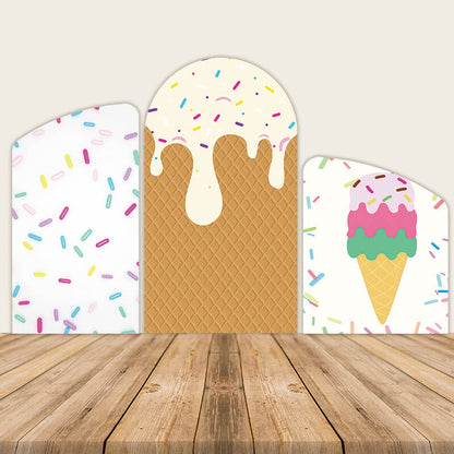 Ice Cream Chiara Arched Wall Covers-ubackdrop